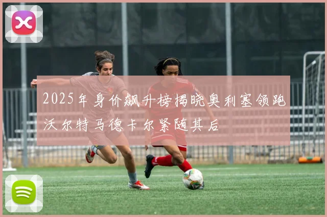 2025年身价飙升榜揭晓奥利塞领跑沃尔特马德卡尔紧随其后